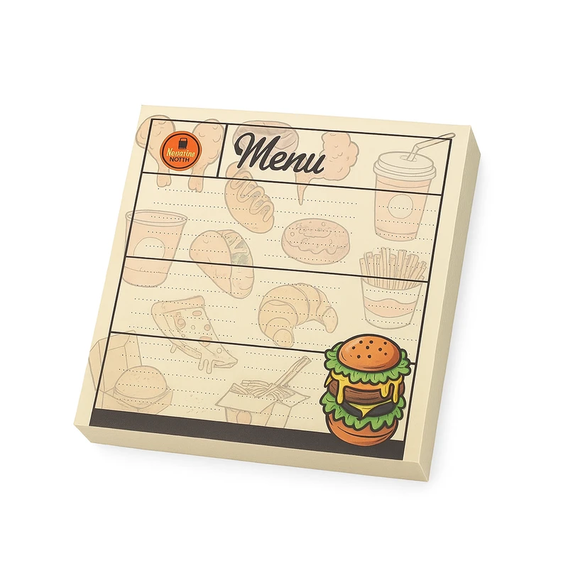 کاغذ یادداشت مدل 111 سایز 10*10 سانتی متر بسته 2 عددی