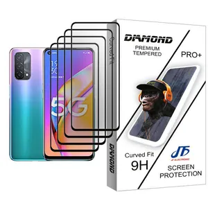 JF Diamond Glass MIX004 Screen Protector For Oppo A93 5G Pack Of 4