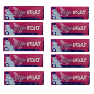 نوار بهداشتی بالدار مشبک کالمرز مدل N03 سایز بزرگ ده بسته 10 عددی