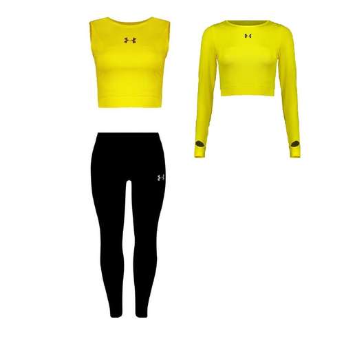 ست 3 تکه لباس ورزشی زنانه مدل 63-6401