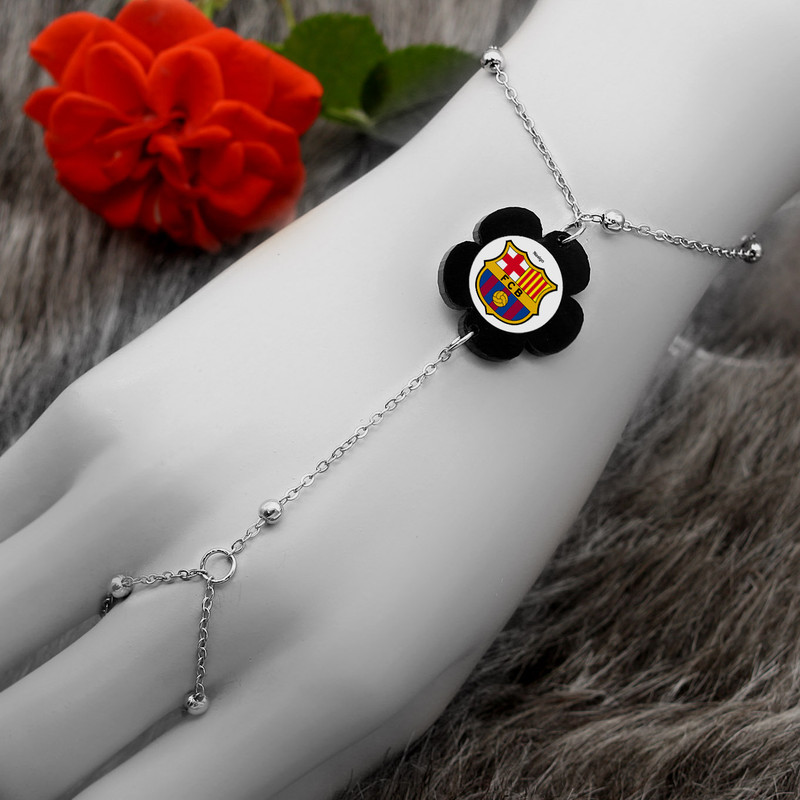 دستبند زنانه ناکسیگو مدل تمیمه طرح بارسلونا کد TM11126