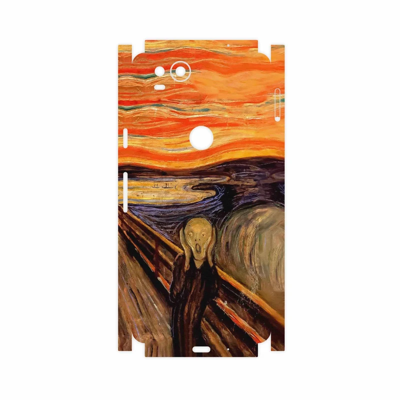 برچسب پوششی ماهوت مدل The Scream of Munch-FullSkin مناسب برای گوشی موبایل گوگل Pixel 2