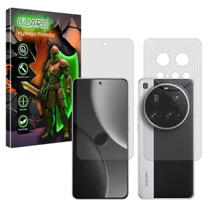 Guard Tough model matte screen protector suitable for Xiaomi 15 Ultra mobile phone along with the back protector