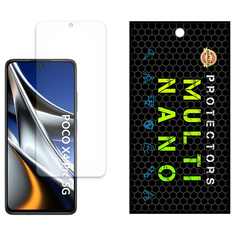 محافظ صفحه نمایش مات مولتی نانو مدل X-S1M مناسب برای گوشی موبایل شیائومی Poco X4 Pro 5G