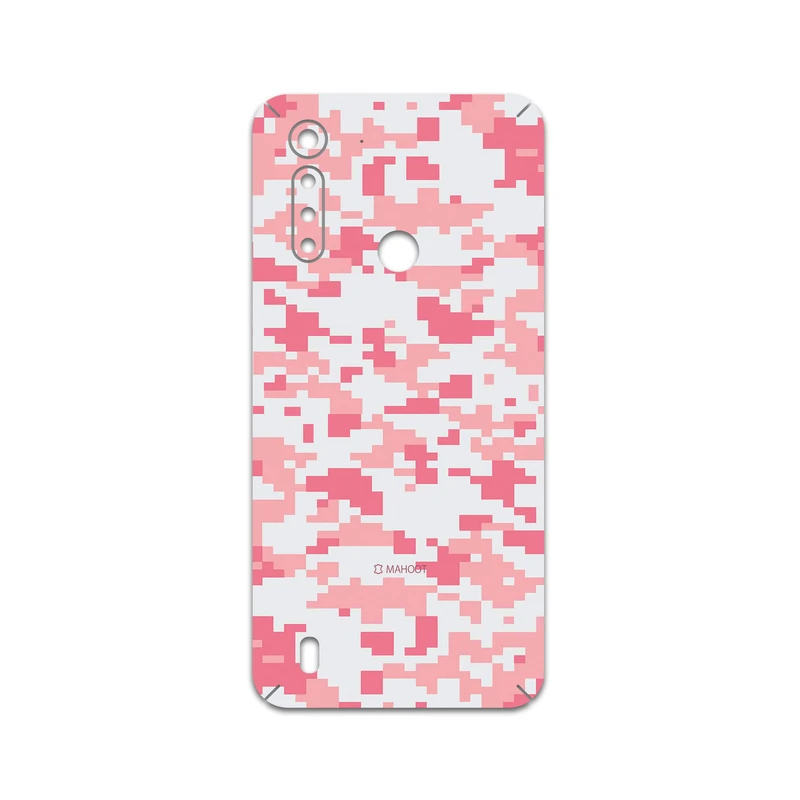 برچسب پوششی ماهوت مدل Army-Pink-pixel مناسب برای گوشی موبایل موتورولا G8 Power Lite