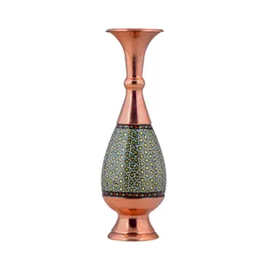 گلدان خاتم کاری طرح صراحی مدل 25 کد K011
