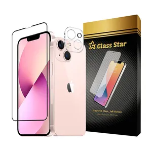   Glass Star MFUL3DGS Screen Protector With Camera Lens Protector For Apple iPhone 13 mini