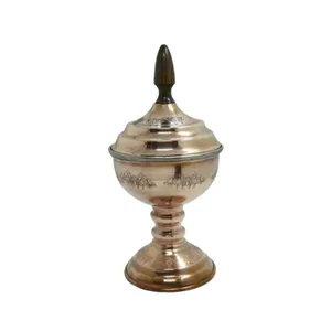 شکلات خوری مسی مدل پایه دار کد CHOB