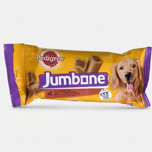 تشویقی سگ پدیگری مدل jumbone  وزن 180 گرم