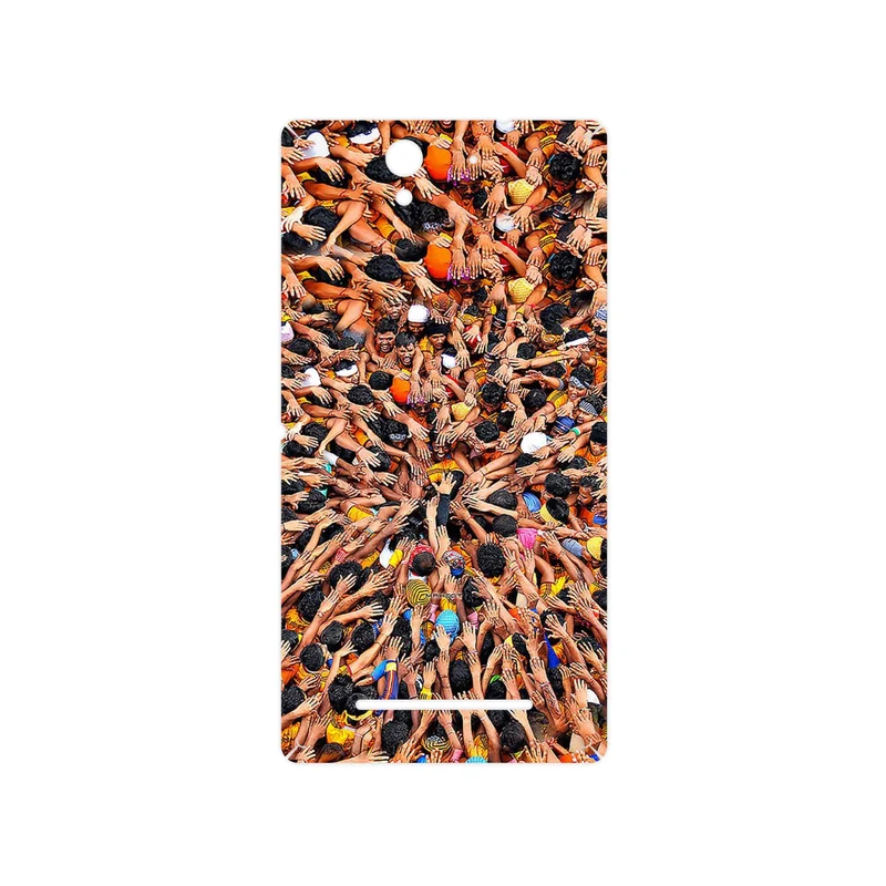 برچسب پوششی ماهوت مدل Indian Celebration مناسب برای گوشی موبایل سونی Xperia C3 Dual