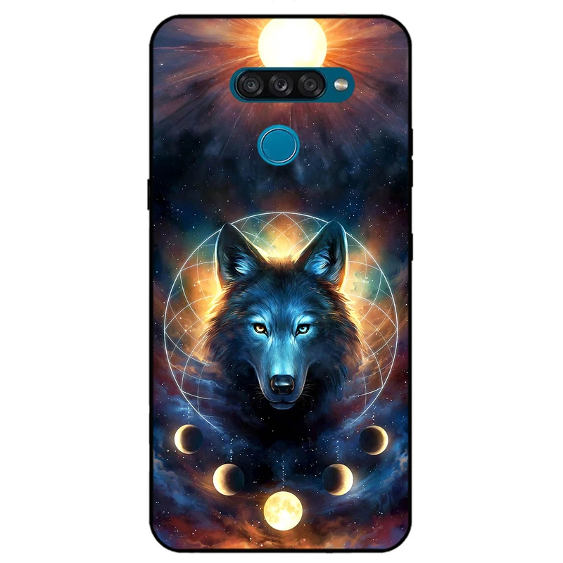 کاور مگافون طرح گرگ و ماه مدل 8006 مناسب برای گوشی موبایل ال جی K50 S