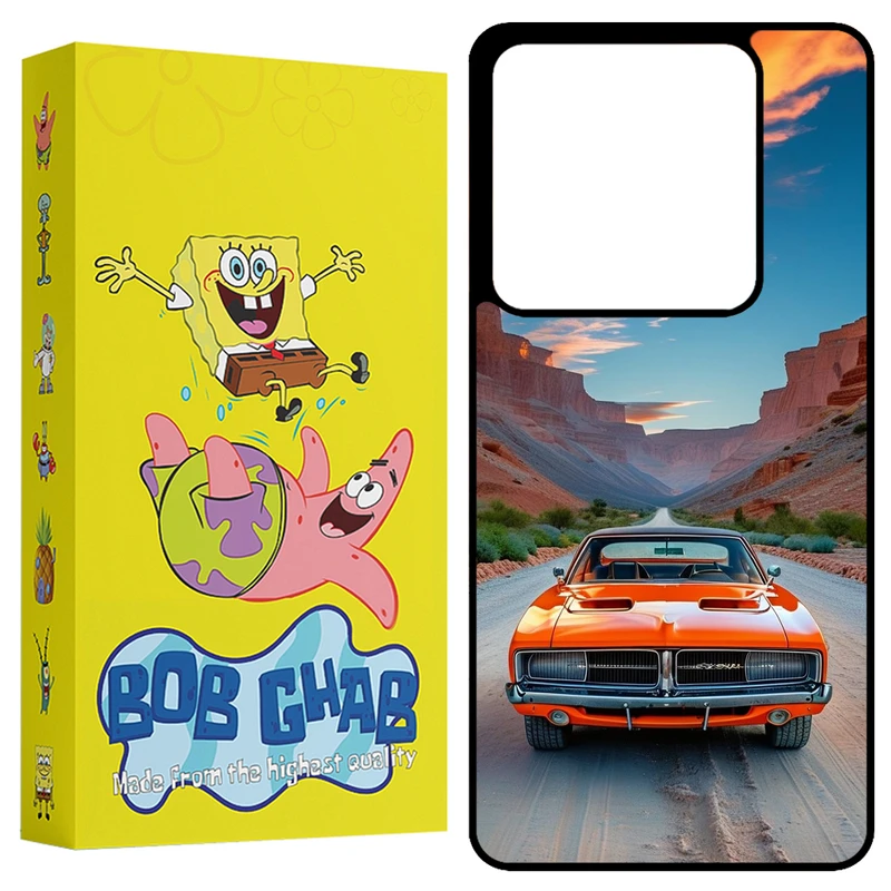 کاور باب قاب طرح ماشین مدل BCPX6 مناسب برای گوشی موبایل شیائومی Redmi Note 13 Pro 5G / Poco X6 5G