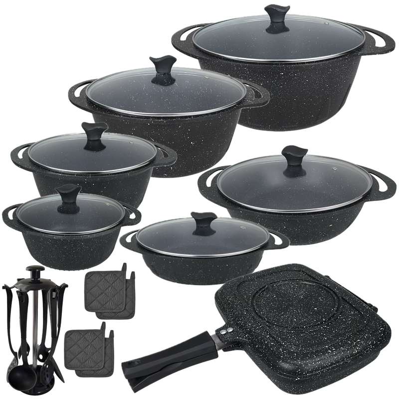 سرویس قابلمه ۲۴ پارچه هایسم مدل H24