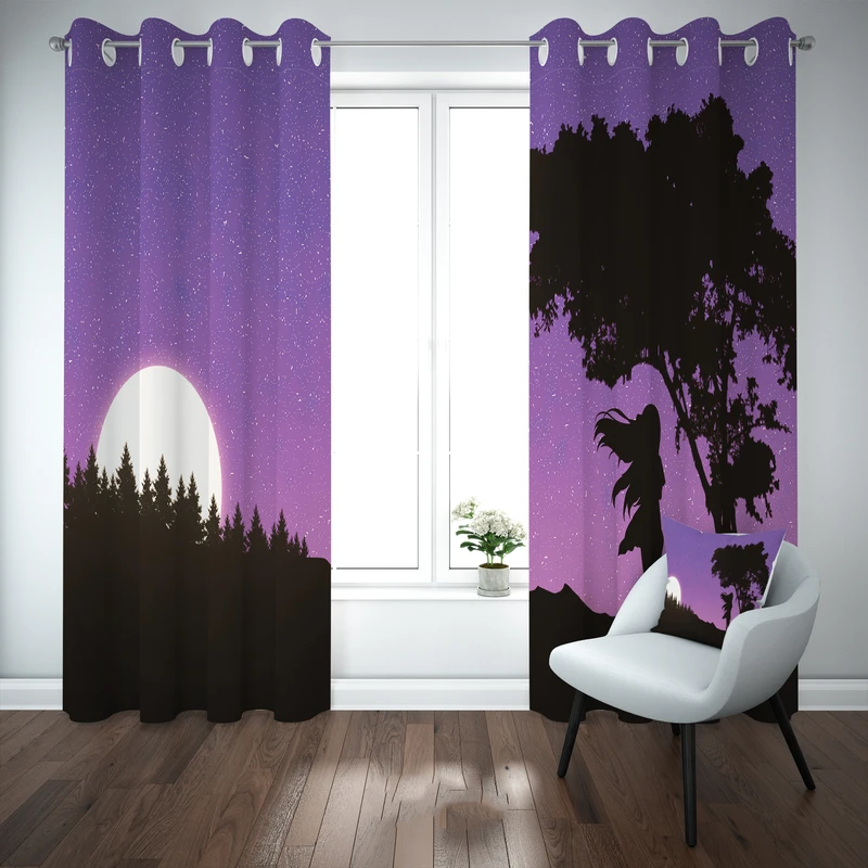 پرده مدل b2463 سایز 140×280 سانتی متر