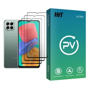 HVT PV Glass3 Ceramics Screen Protector For Samsung Galaxy M33 Pack Of 3