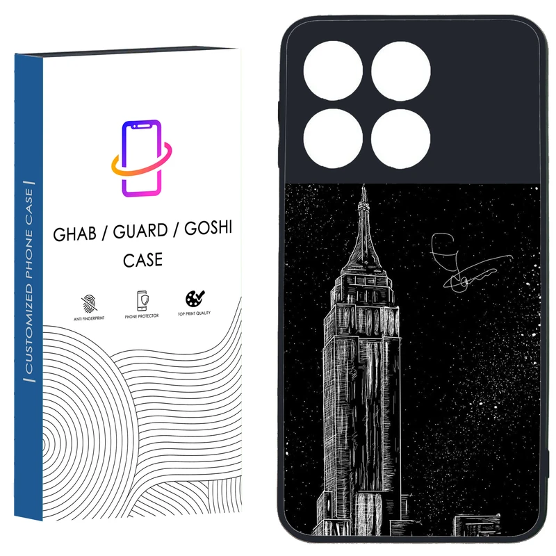 کاور قاب گارد گوشی طرح پسرانه کد 42 - TPU مناسب برای گوشی موبایل شیائومی Poco X6 Pro 5G / Redmi K70E