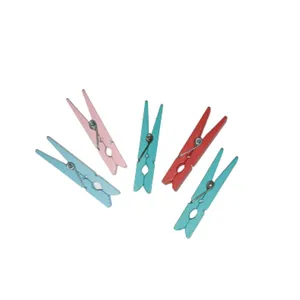 گیره دکوری مدل چوبی مجموعه 5 عددی