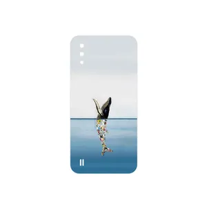 MAHOOT Collage of Sea Trash Cover Sticker for Samsung Galaxy A01