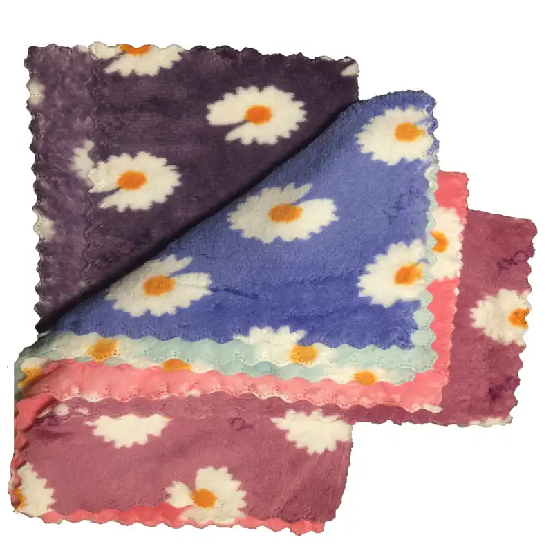 دستمال آشپزخانه مدل گل مجموعه پنج عددی