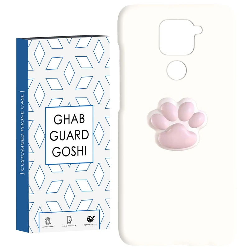 کاور قاب گارد گوشی طرح گربه کد Dimo-329 مناسب برای گوشی موبایل شیائومی Redmi Note 9 