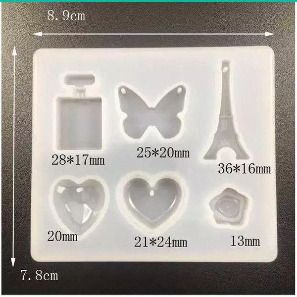 قالب رزین مدل زیورآلات پین دار