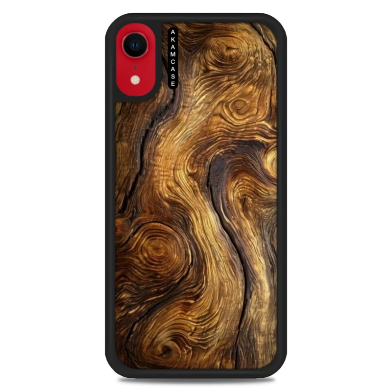 کاور آکام مدل AMC-WAXR-WOOD-26 مناسب برای گوشی موبایل اپل iPhone XR