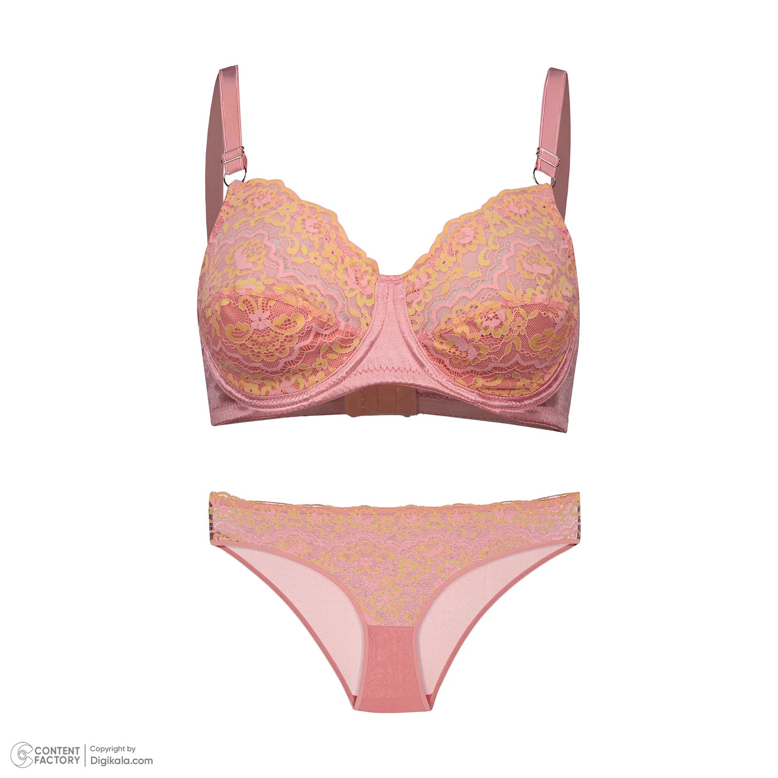 ست شورت و سوتین زنانه کارنا رز مدل 103275 - - 2