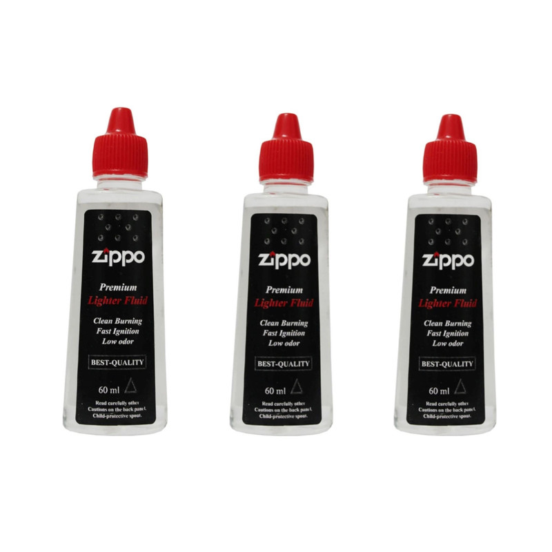 بنزین فندک مدل 60ml بسته 3 عددی