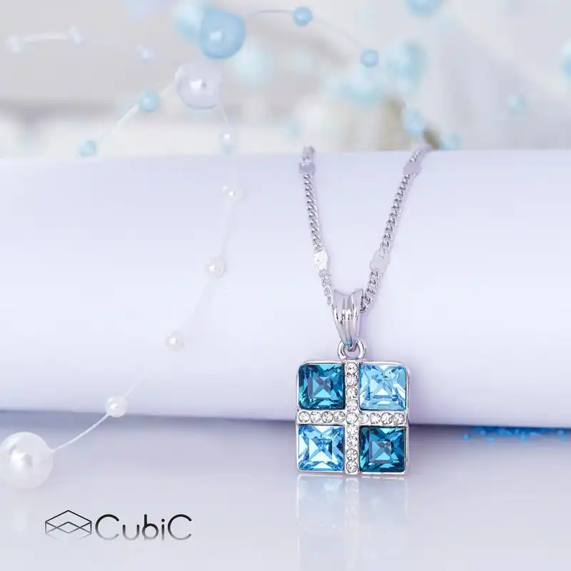 گردنبند زنانه کوبیک مدل QN-331071
