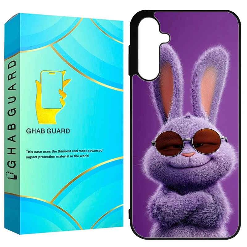 کاور قاب گارد طرح خرگوش مدل GCHPA55 مناسب برای گوشی موبایل سامسونگ Galaxy A55 5G