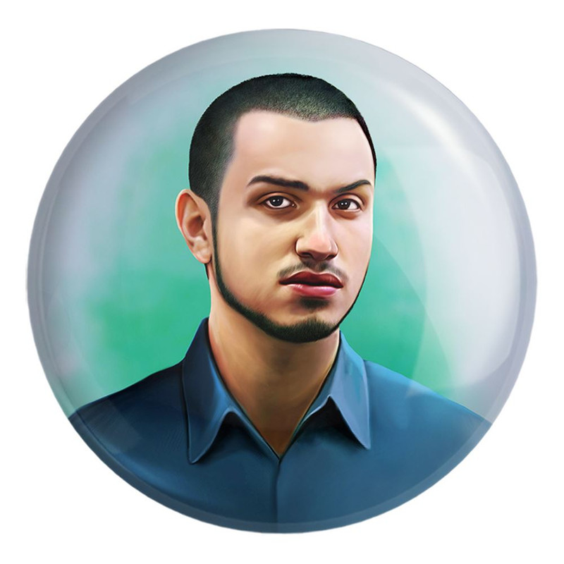 پیکسل خندالو طرح شهید جهاد مغنیه کد 27969 مدل بزرگ
