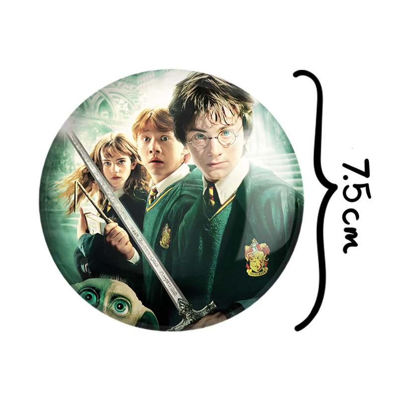 آینه جیبی خندالو مدل هری پاتر Harry Potter  کد 2459