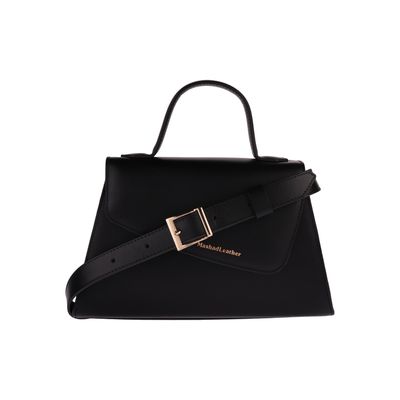 کیف دوشی زنانه چرم مشهد مدل S5327-001