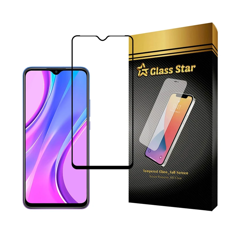 محافظ صفحه نمایش گلس استار مدل FULSLGS مناسب برای گوشی موبایل شیائومی Redmi 9 / Redmi 9A / Redmi 9C / Redmi 9 Activ / Redmi 10A