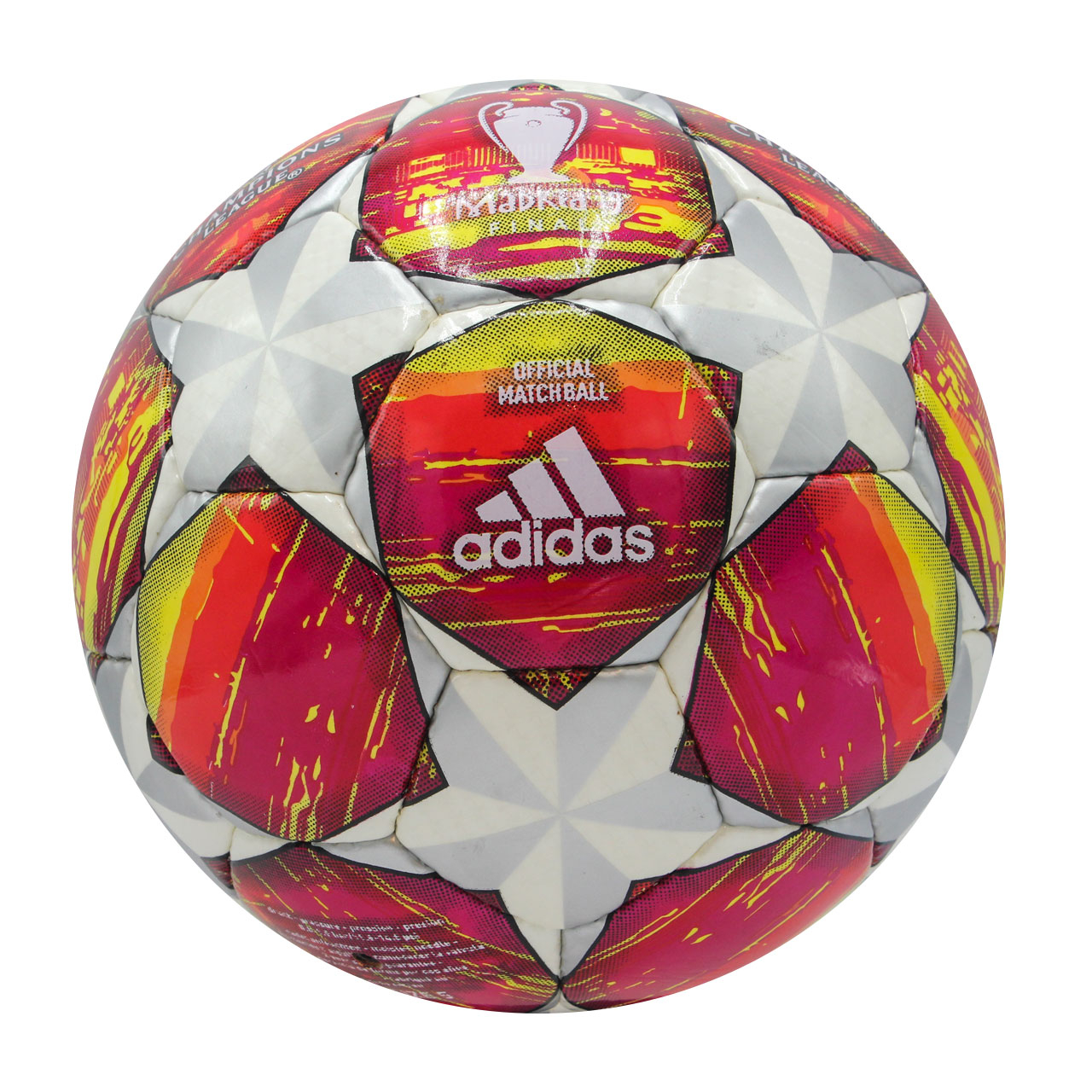 توپ فوتبال آدیداس مدل CHAMPION MADRID FINAL 9