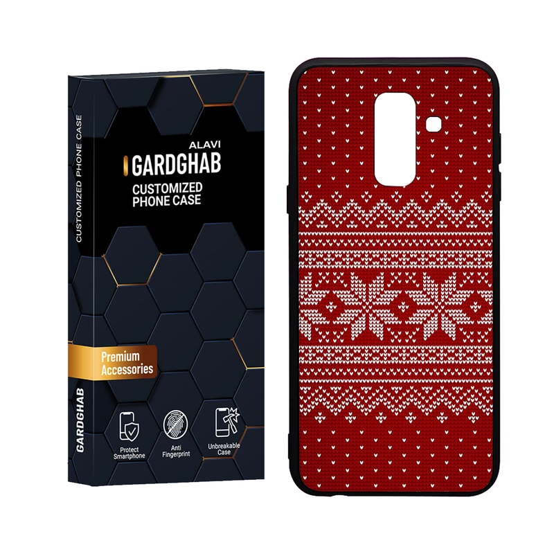 کاور گارد قاب علوی مدل Glass مناسب برای گوشی موبایل سامسونگ Galaxy A6 Plus