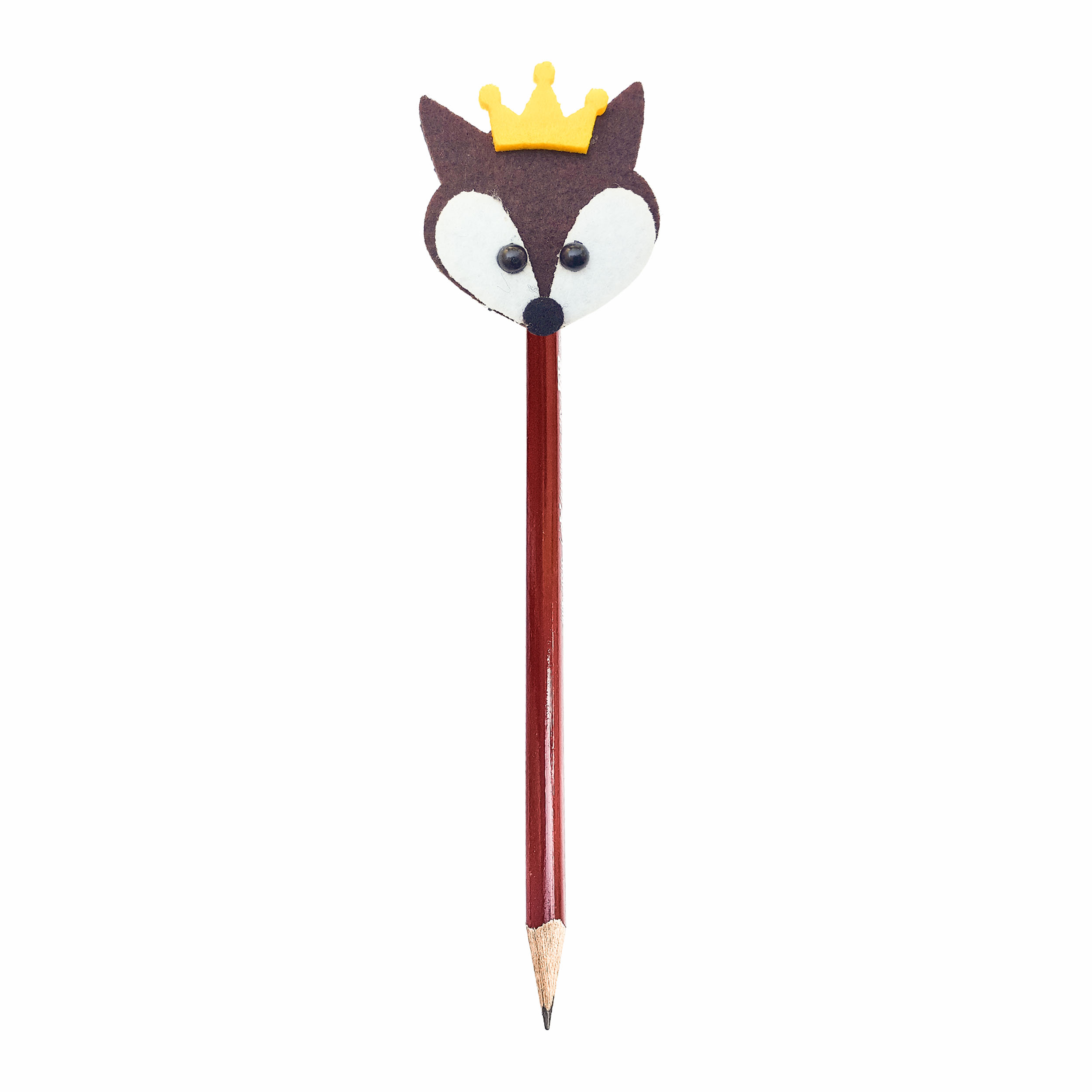 مداد مشکی توتو طرح روباه J1 به همراه سرمدادی
