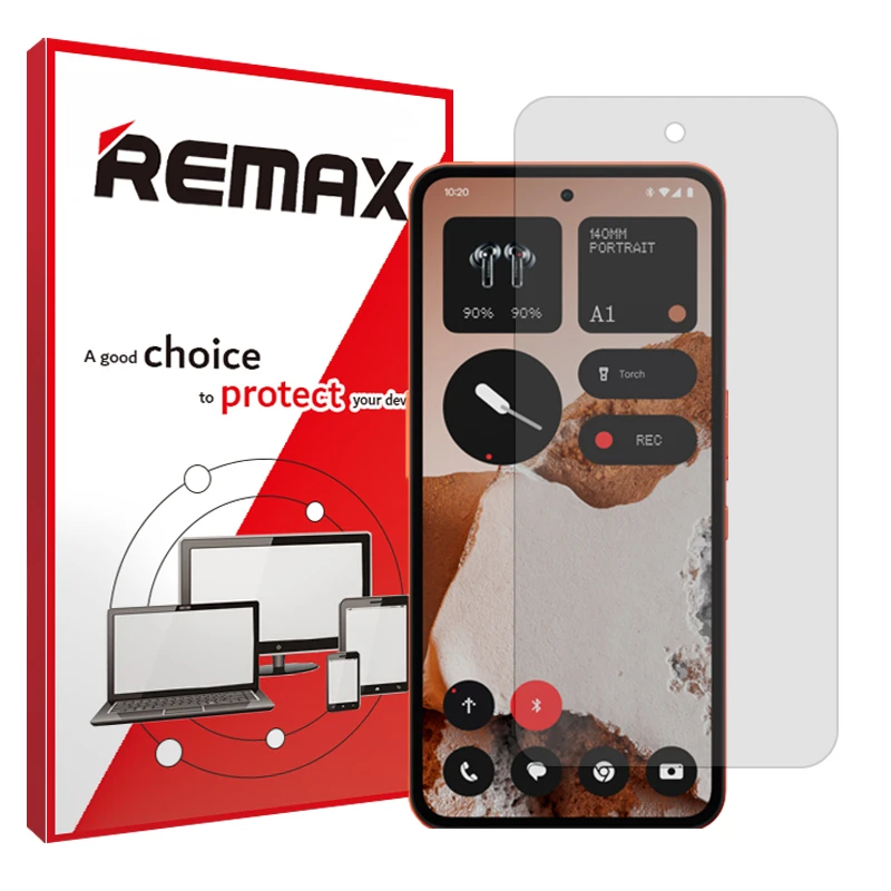 محافظ صفحه نمایش مات ریمکس مدل Resistant مناسب برای گوشی موبایل ناتینگ CMF Phone 2 Pro