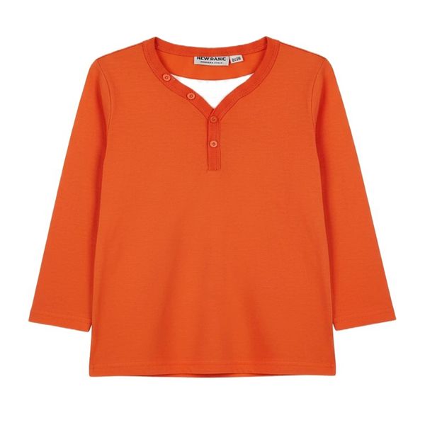 تیشرت آستین بلند پسرانه مدل 6867