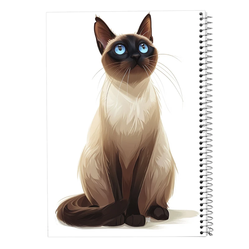 دفتر نت موسیقی 50 برگ مدوپد مدل گربه کد DF14739