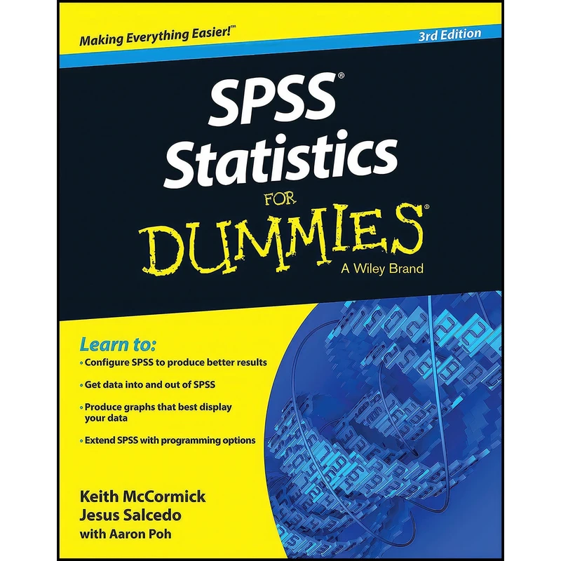 کتاب SPSS Statistics for Dummies اثر جمعي از نويسندگان انتشارات For Dummies