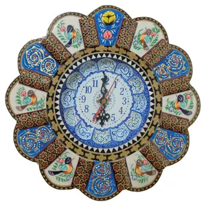 ساعت خاتم کاری درنیکا مدل سنتی طرح مرغ و گل 