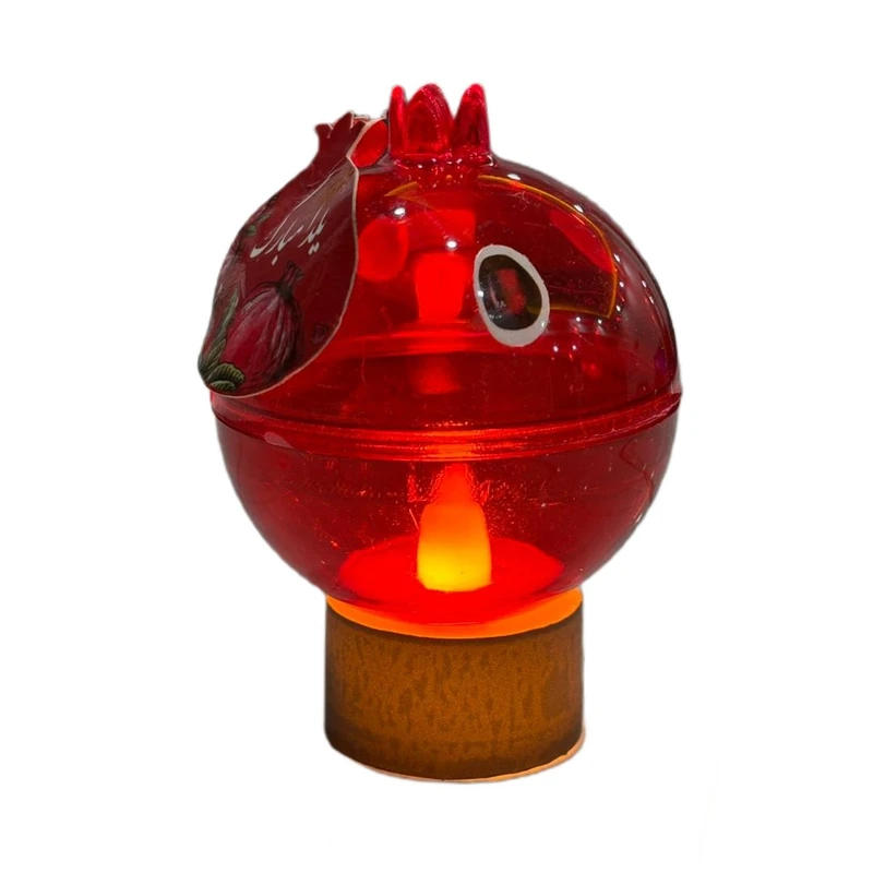 دکوری مدل انار یلدا چراغ دار 