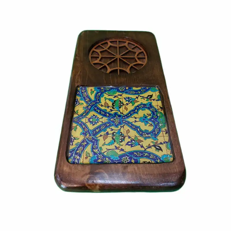 زیر لیوانی چوبی مدل 108