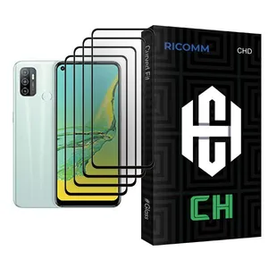 Ricomm CH Glass MIX004 Screen Protector For Oppo A33 (2020) Pack Of 4