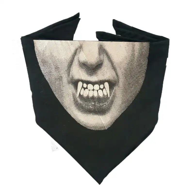 دستمال سر و گردن مدل لبخند کد 007