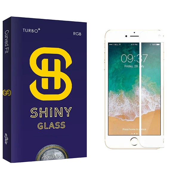 محافظ صفحه نمایش آتوچبو مدل Shiny Glass مناسب برای گوشی موبایل اپل Iphone 7 PLUS