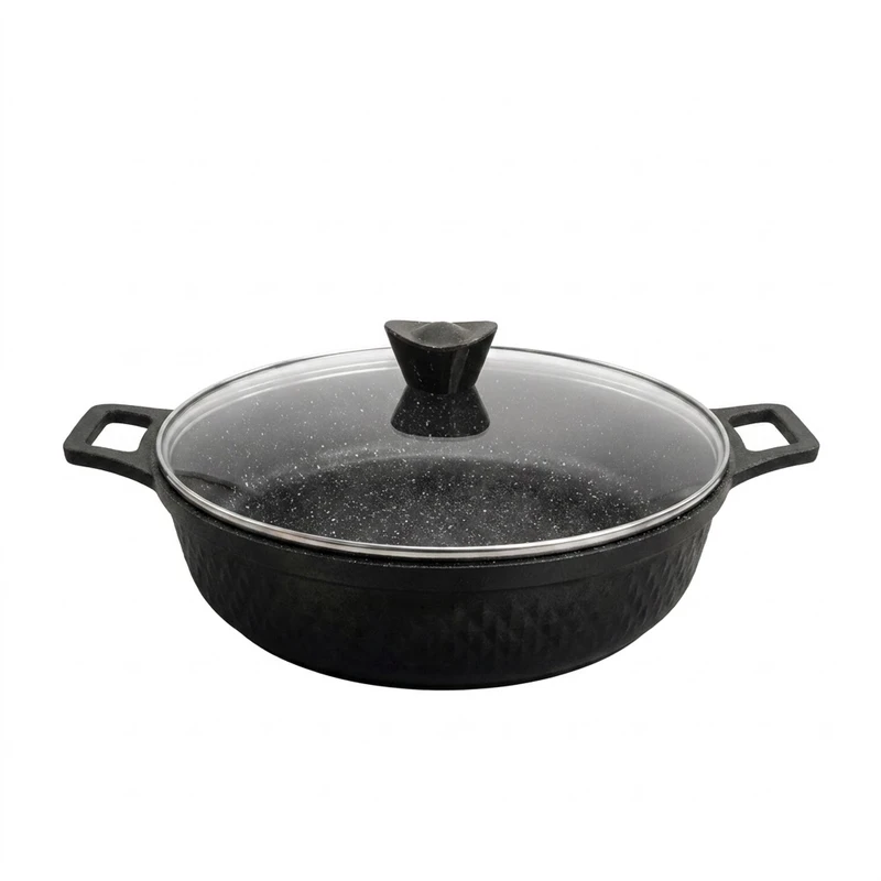 تابه چدنی گرانیتی فدریکو مدل FE24 سایز 24