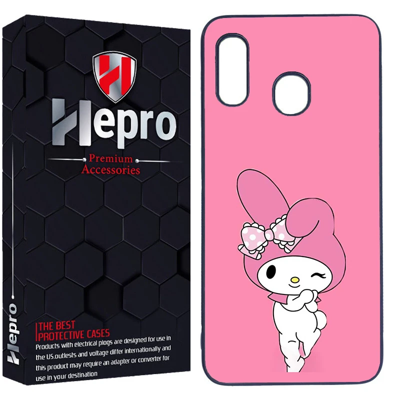 کاور هپرو طرح کرومی کد Dimo-818 مناسب برای گوشی موبایل سامسونگ Galaxy A20/A30