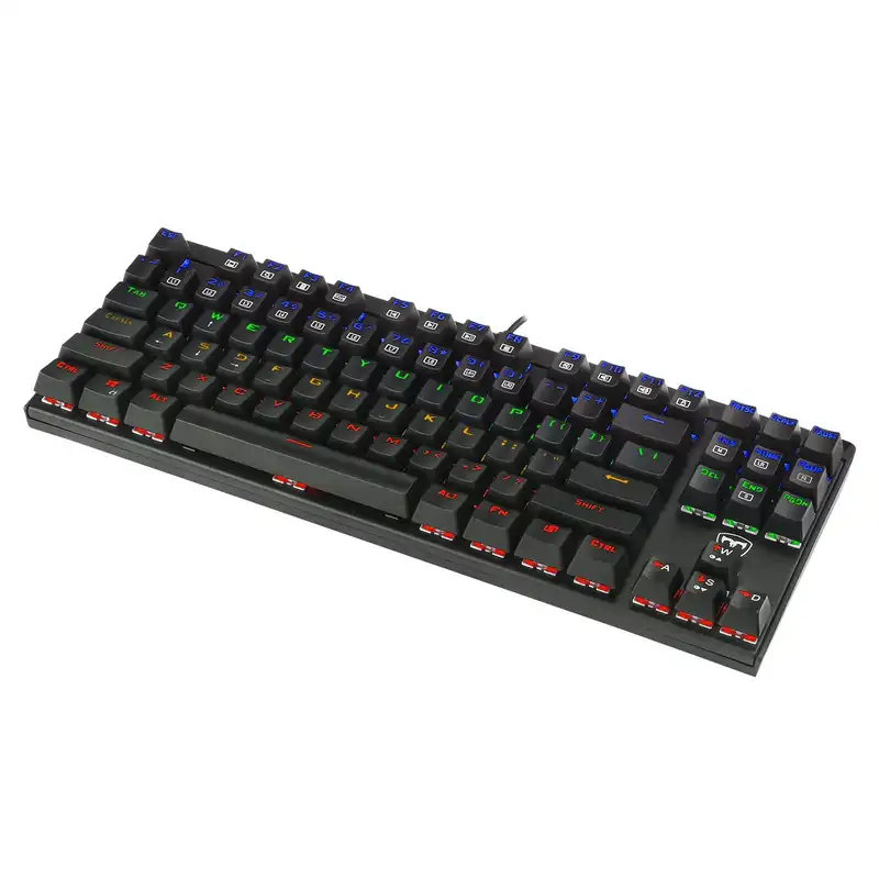 کیبورد مخصوص بازی تی-دگر مدل Corvette T-TGK302 Red Switch